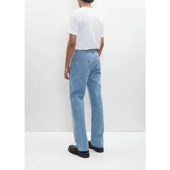 Dries Van Noten Mens Panthero Pants Jeans in Light Blue 33 - Picture 4 of 4